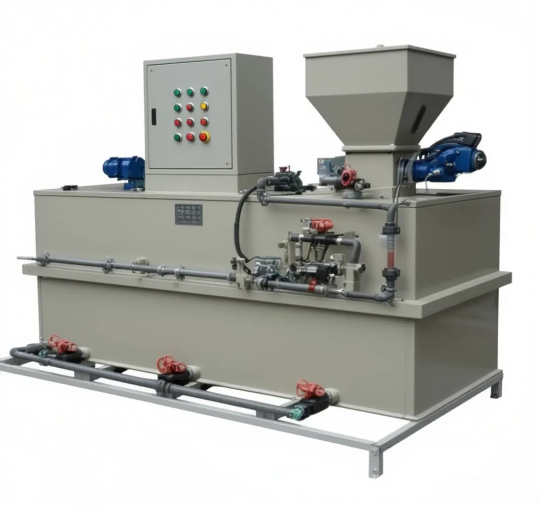 POLYELECTROLYTE DOSING STATIONS